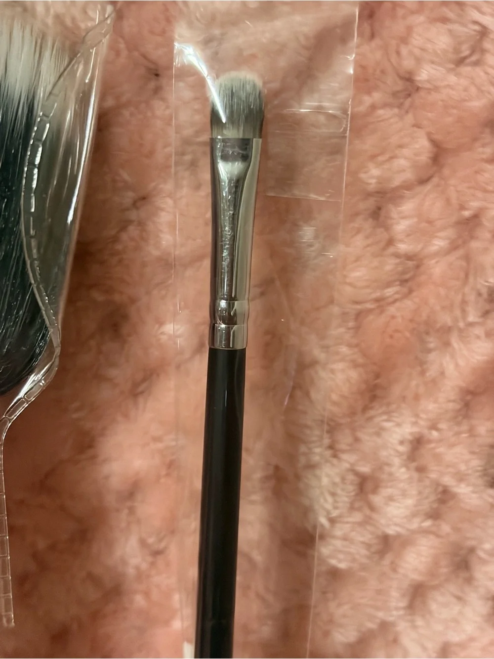 Morphe M495 Duo Deluxe Fan Brush New Makeup Brush Plus Eye Brush